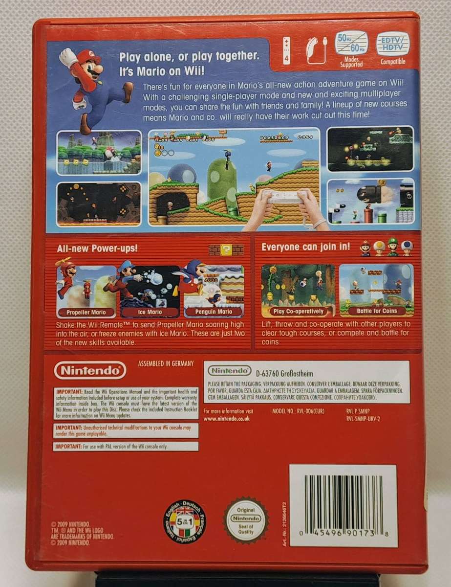 New Super Mario Bros. Wii - Nintendo Wii Game