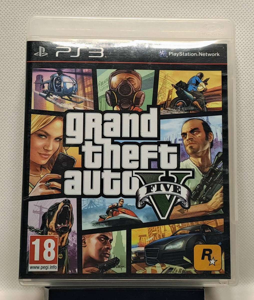 Grand Theft Auto V (GTA 5) - Sony PlayStation 3 / PS3 Game