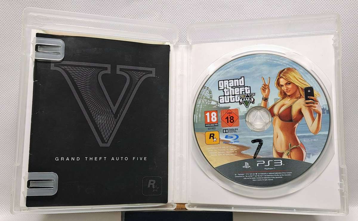 Grand Theft Auto V (GTA 5) - Sony PlayStation 3 / PS3 Game