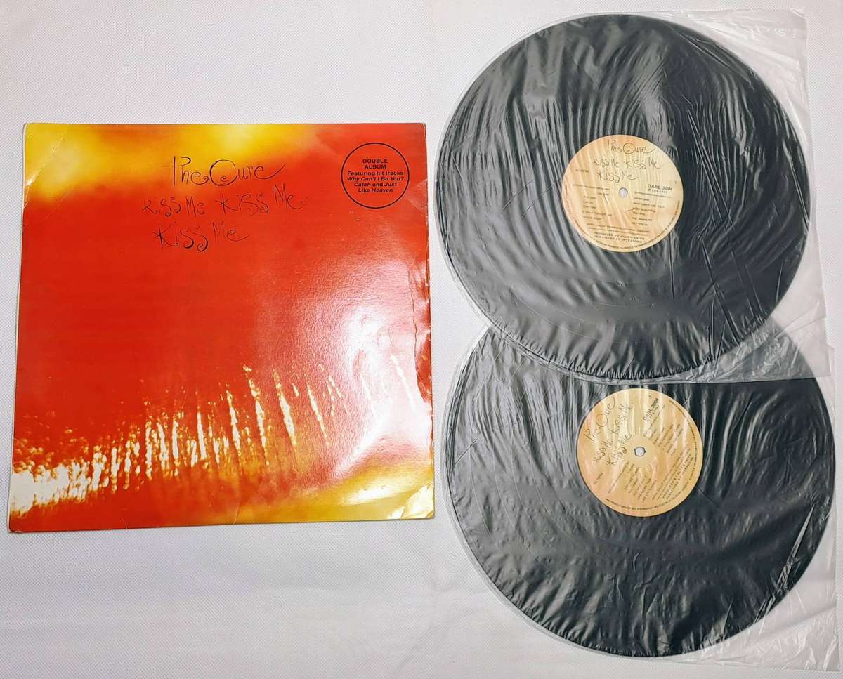 The Cure - Kiss Me Kiss Me Kiss Me - LP Vinyl Double Record