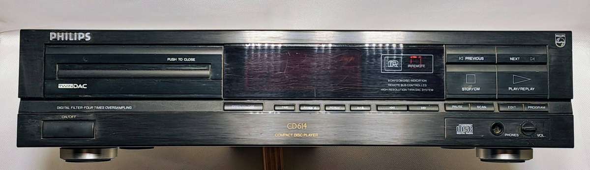 Philips CD614 Compact Disc Player (No Accessories)