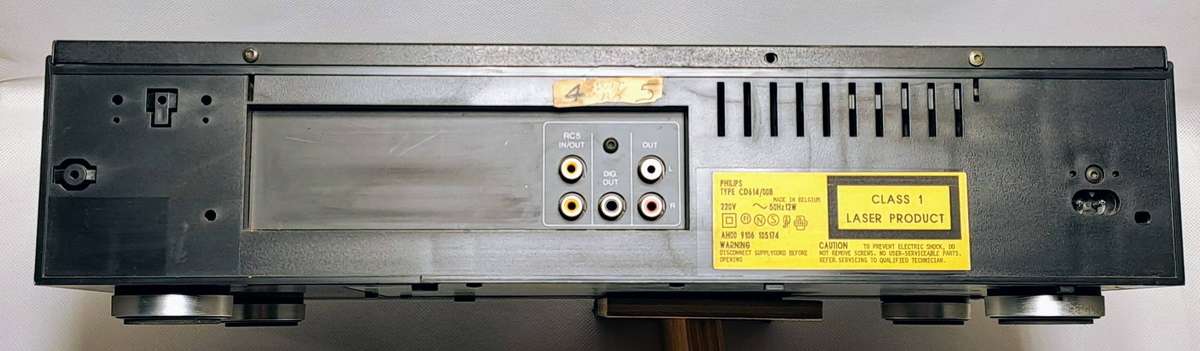 Philips CD614 Compact Disc Player (No Accessories)