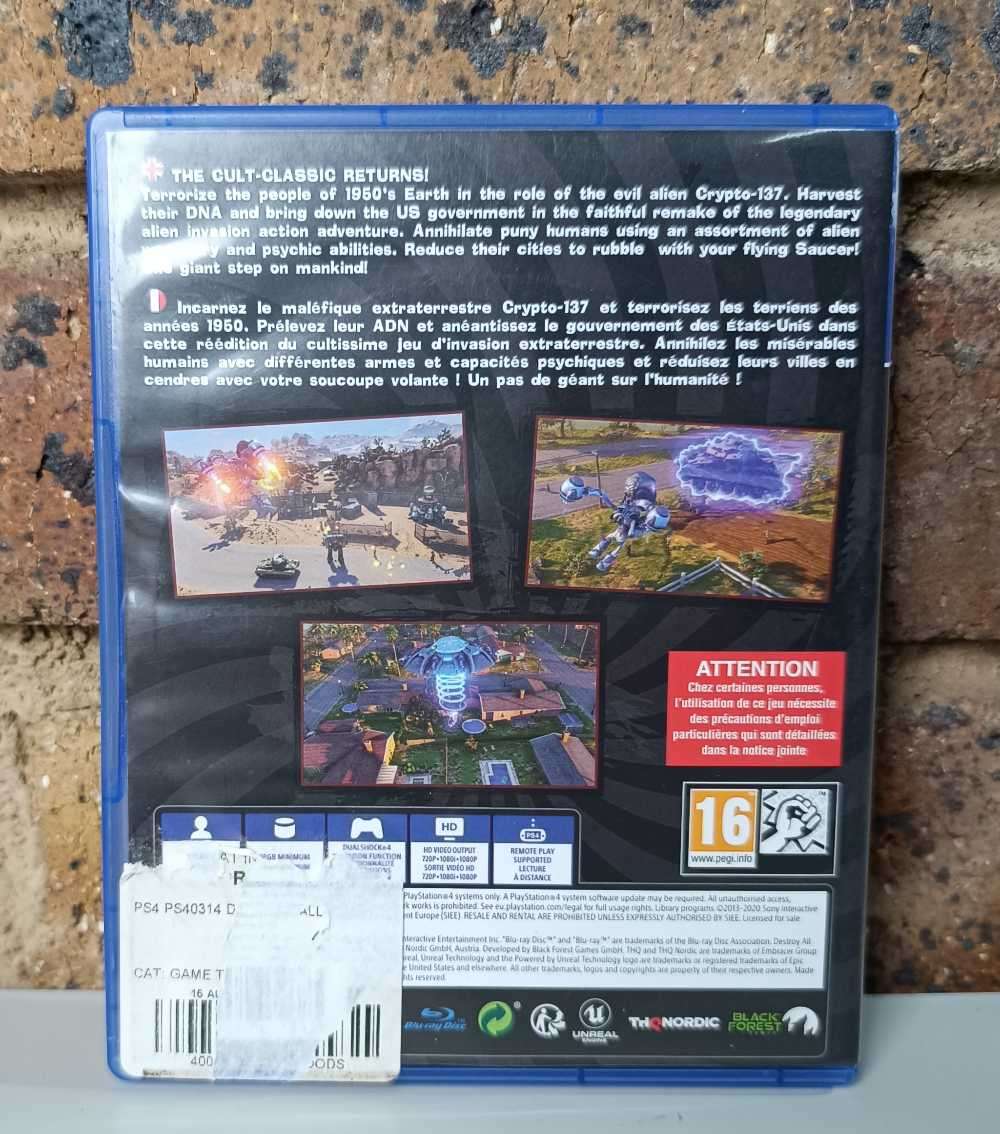 Destroy All Humans - Ps4