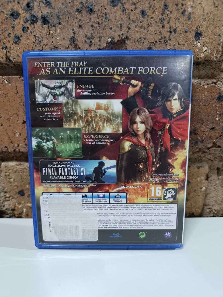 Final Fantasy Type-O HD - Ps4