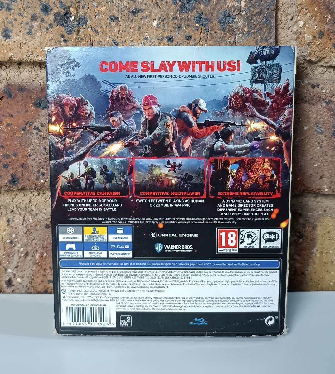 Back 4 Blood - Steel Book - Ps4