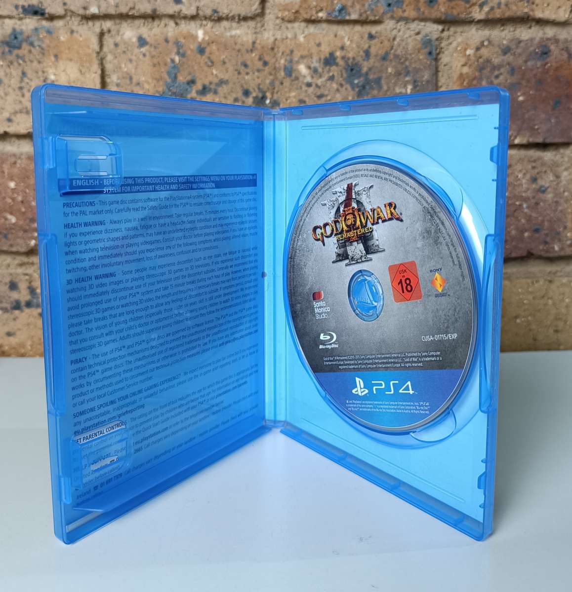 God Of War 3 Remastered - Ps4