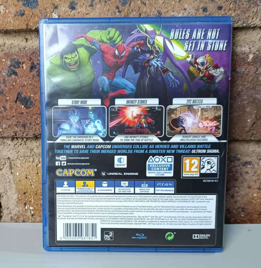 Marvel Vs Capcom Infinite - Ps4