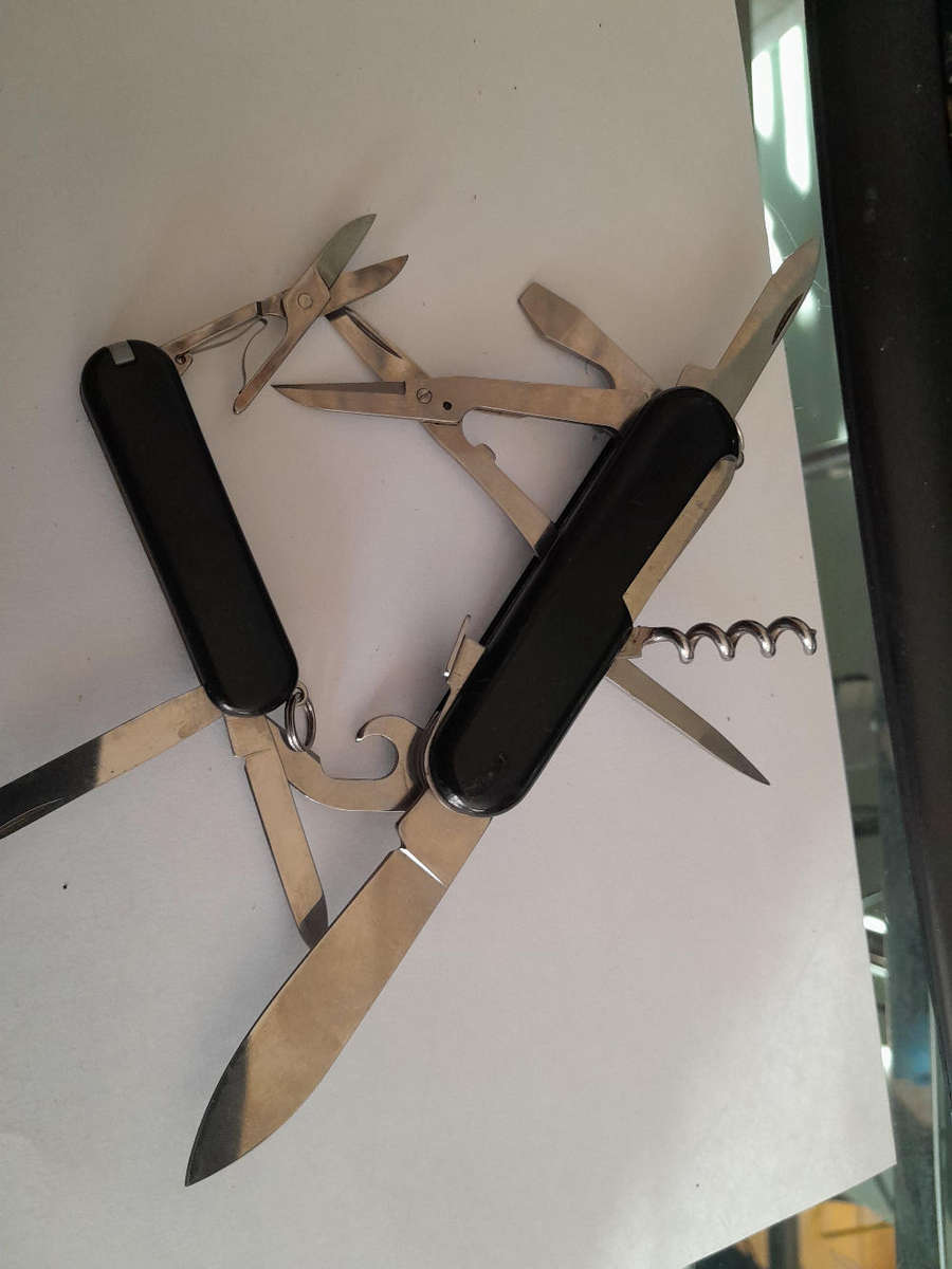 Wenger and Victorinox Swiss Knives.