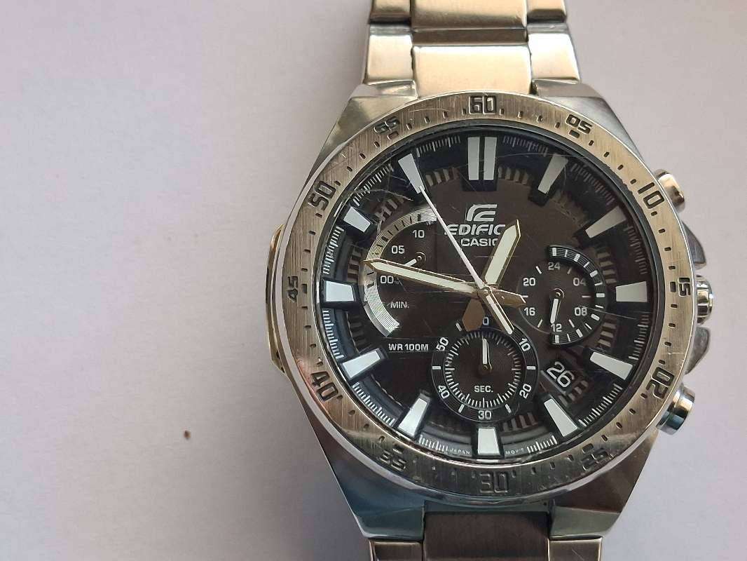 Casio Edifice, oversize and stunning.