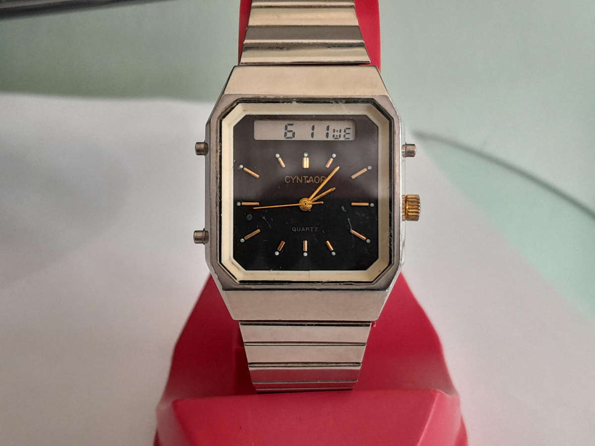 Blast from the eighties, Japan Cyntaor Digi-Ana.