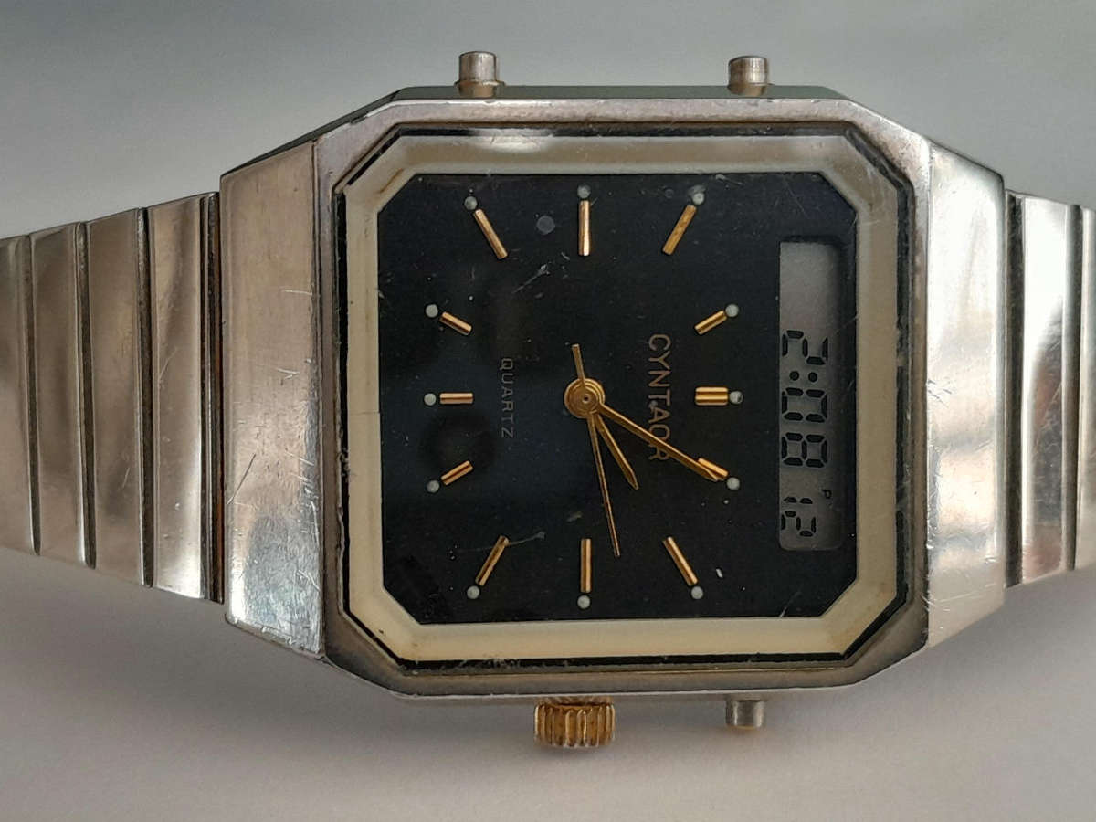 Blast from the eighties, Japan Cyntaor Digi-Ana.