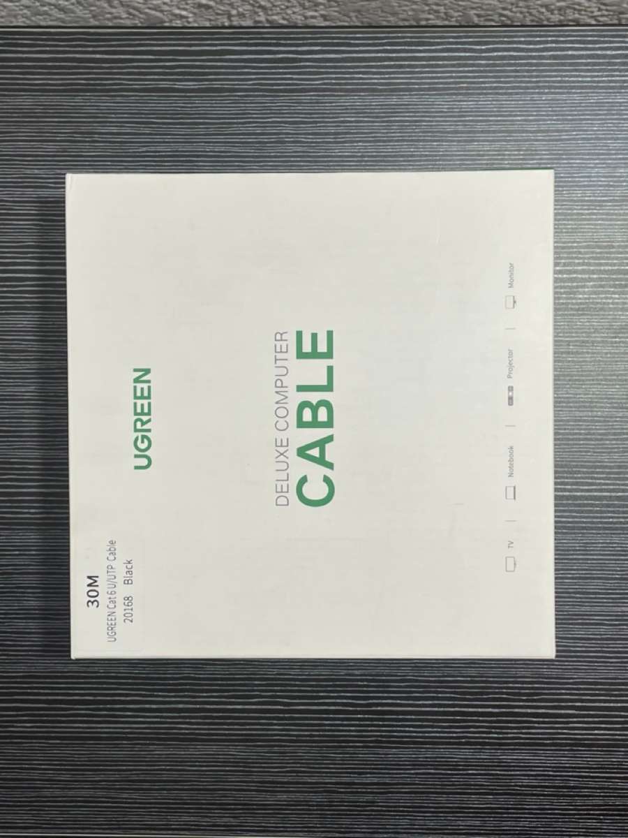 Ugreen CAT 6 LAN Cable 30m (Black)