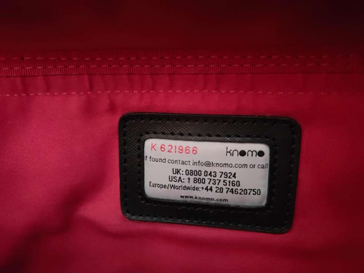 Knomo laptop bag k621966 with shoulder straps