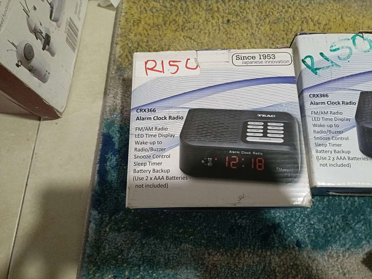 Bedside alarm clocks