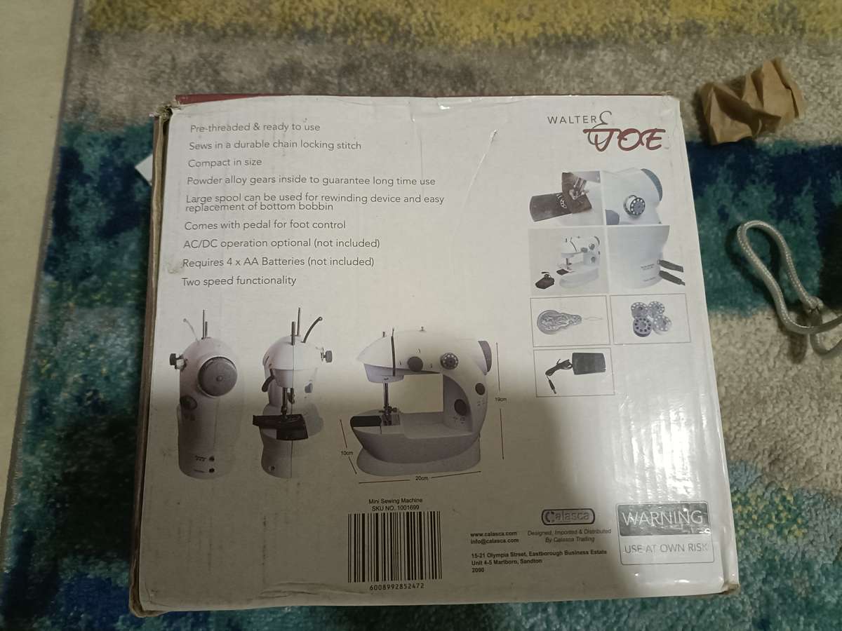 Lot of electronics | Fan & mini sewing machine