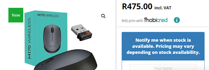 Logitech Wireless Mouse