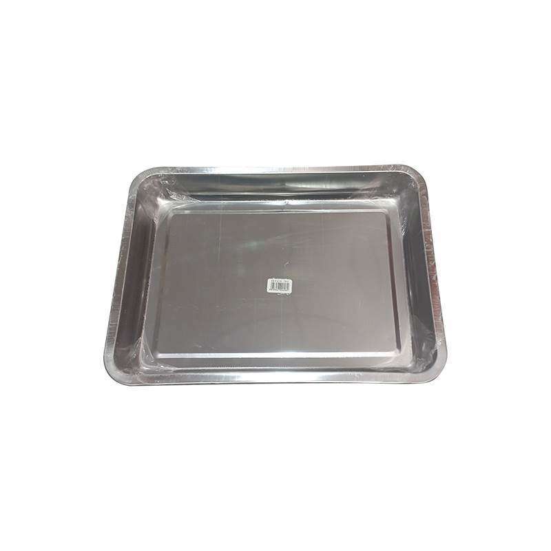 40x30x4.8cm Baking Tray, Stainless Steel Rectangle Baking Pan, Non Toxic, Dishwasher Safe