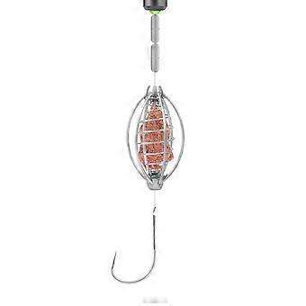5pc Fishing Bait Cage, Spring Fishing bait cage holder, fishing thrower with lead thrower