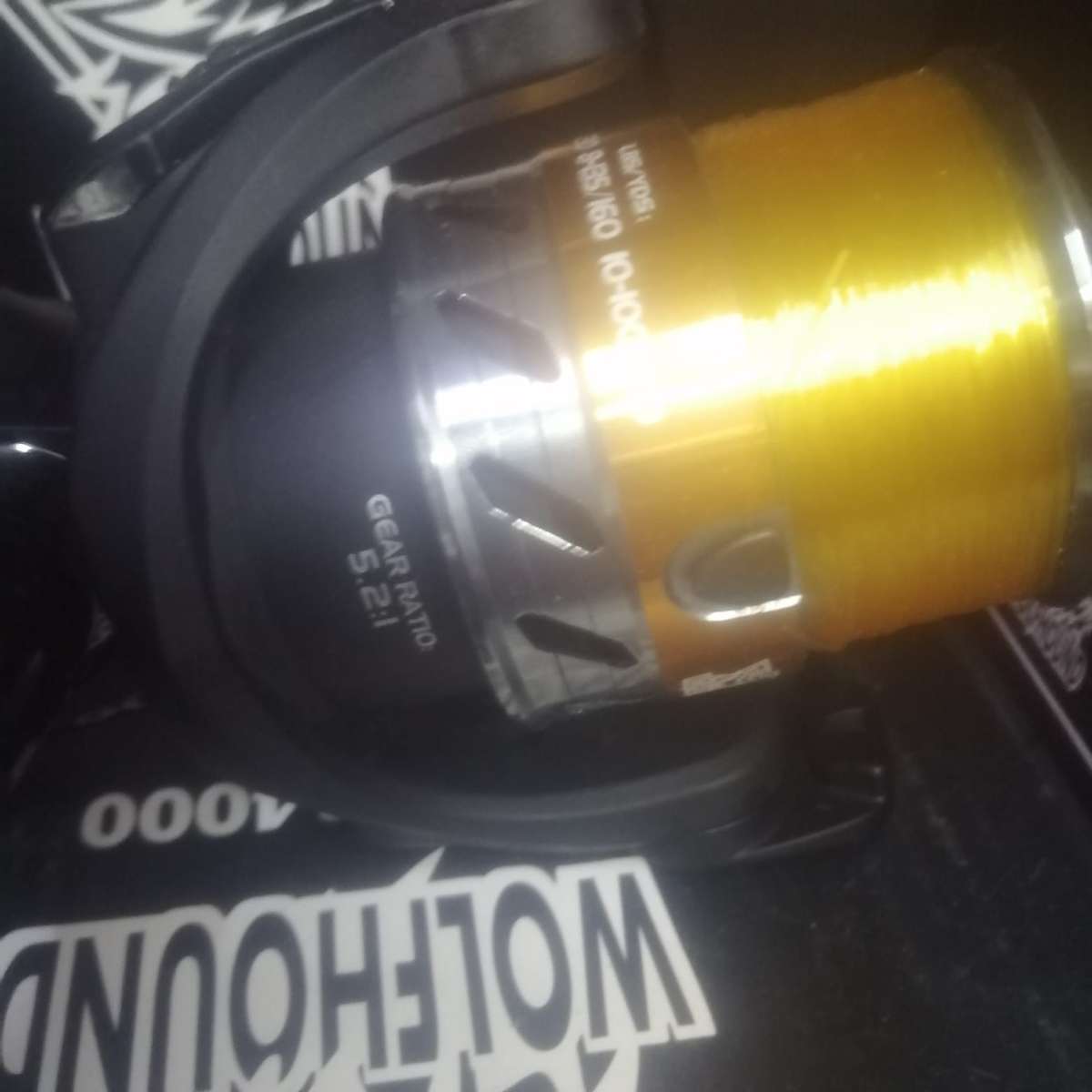 Wolfhound SB-R4000 Bait Runner, gear ratio 5:2:1