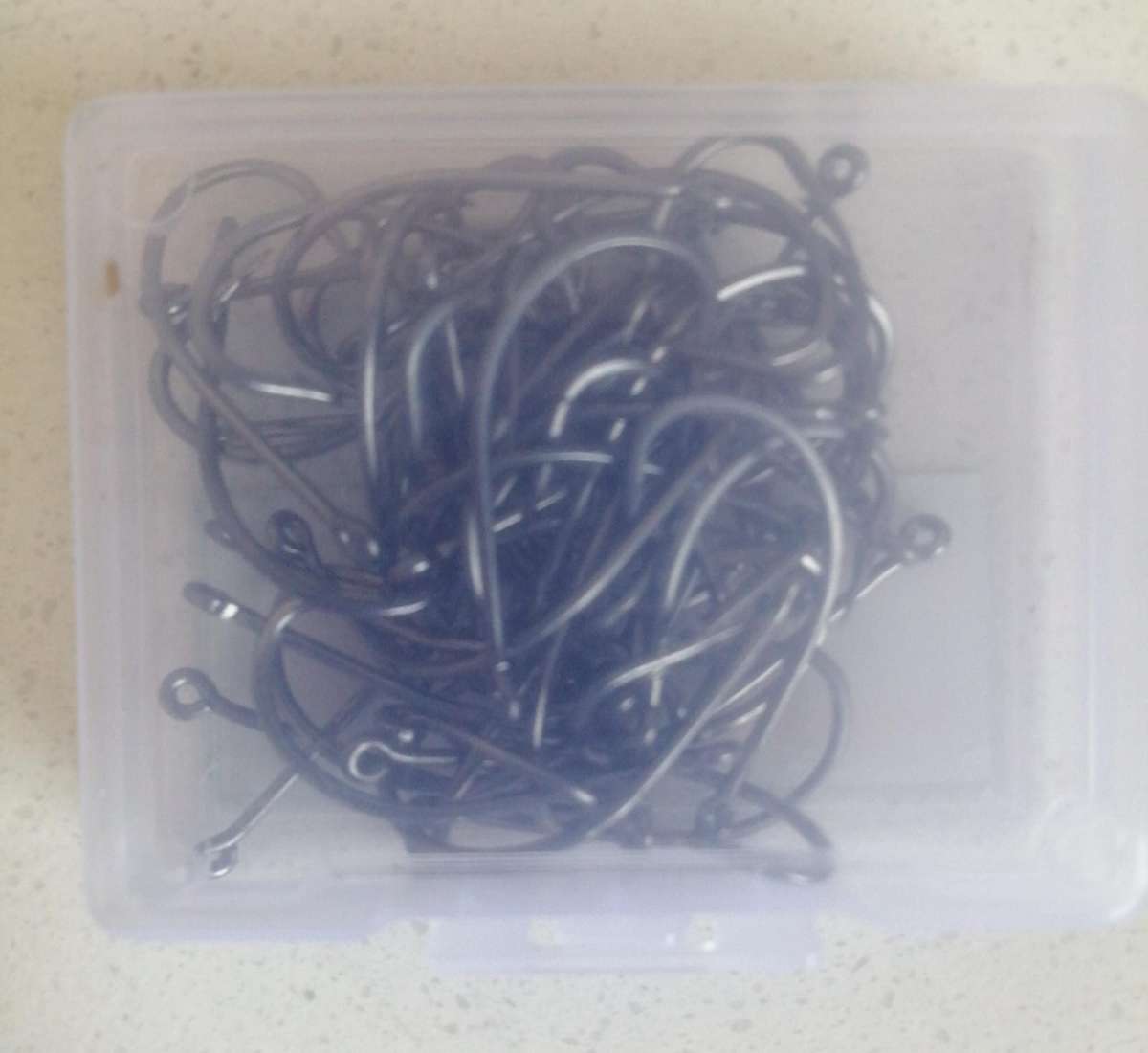 50Pc Size 18 Box High Carbon Steel Fishing hooks