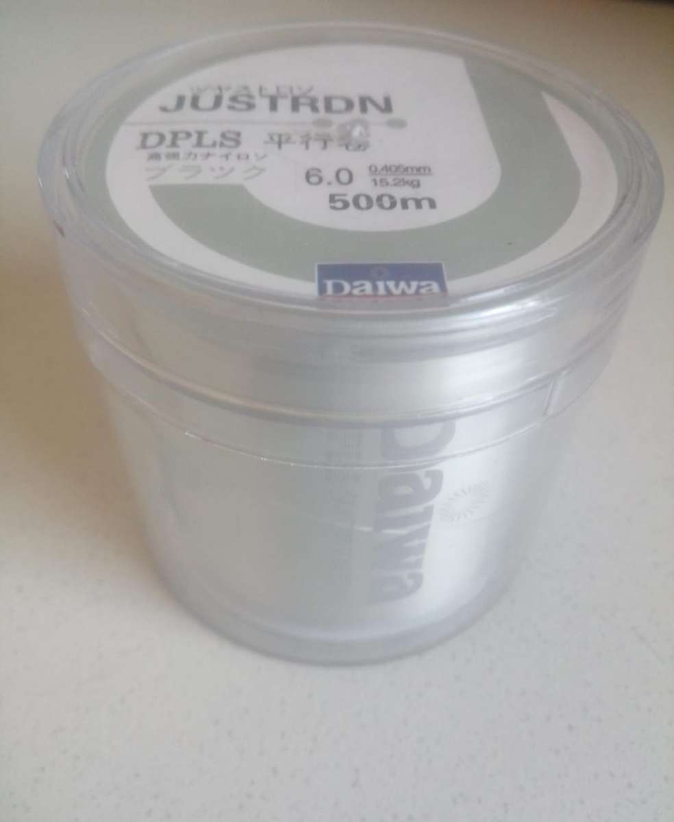 Daiwa 500m 6.0# 0.405mm 15.2kg Tension Extra Strong Fishing Line (Transparent)