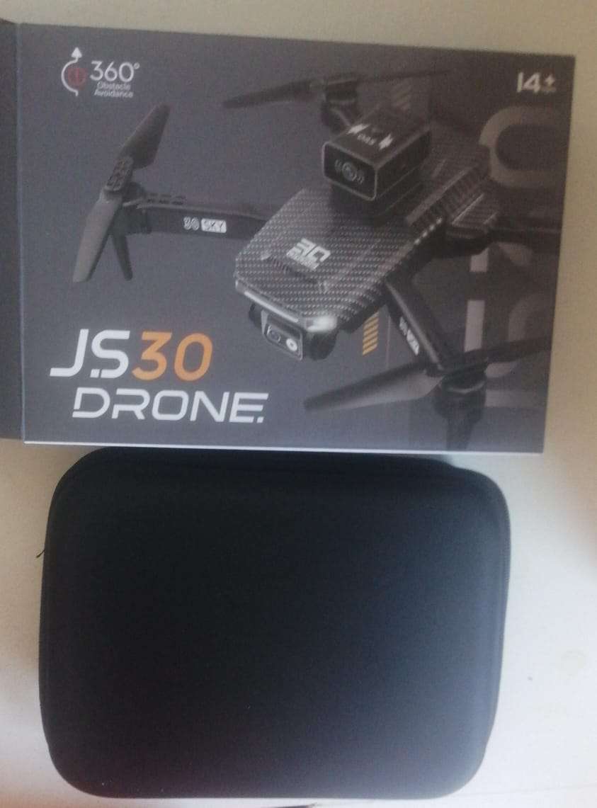 4K UHD Dual Cam Drone, 360° Obstance Avoidance Edition, Flash Lights, Remote control, Carry Case