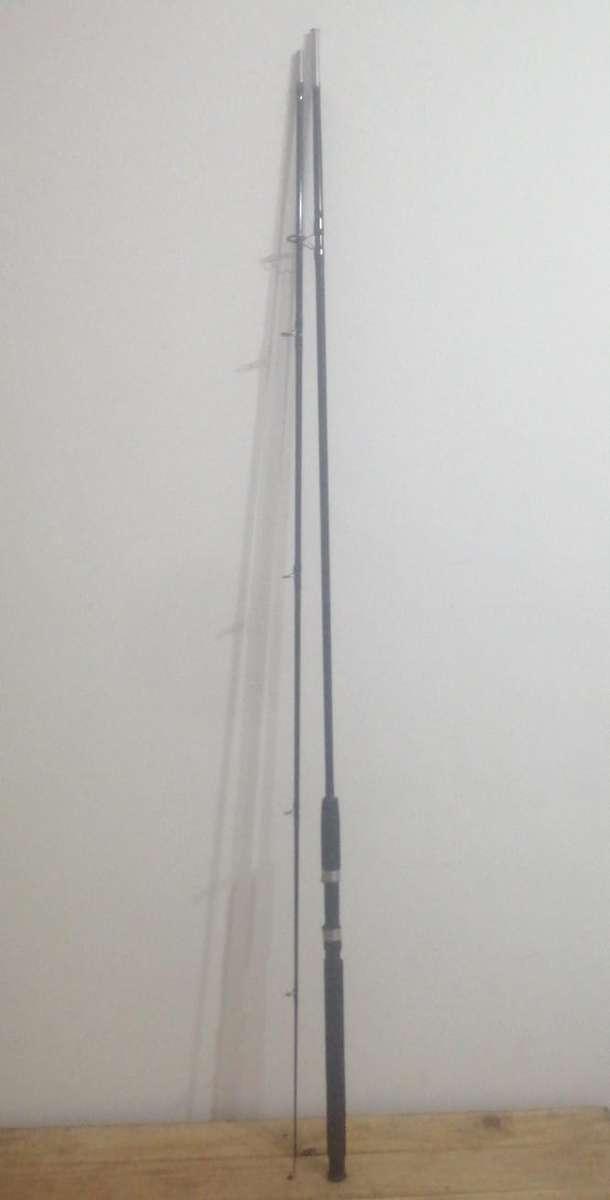 10Ft Fishing Rod, 2 Piece, Black