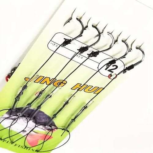 Carp Kit multifunctional 5 Piece strop, made with 5 x size 12 hooks