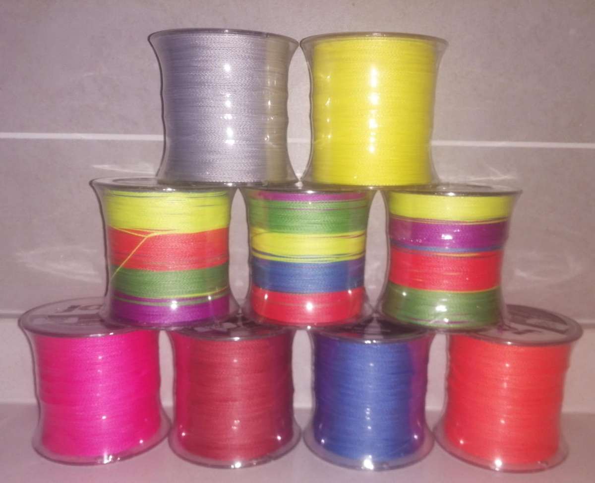 JOF Super Braid Fishing Line 150m 6.0# PE 100%, different colors available, including Multicoloured