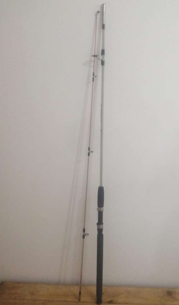 6Ft Transparent Fishing Rod, 2 Piece, with carrier bag