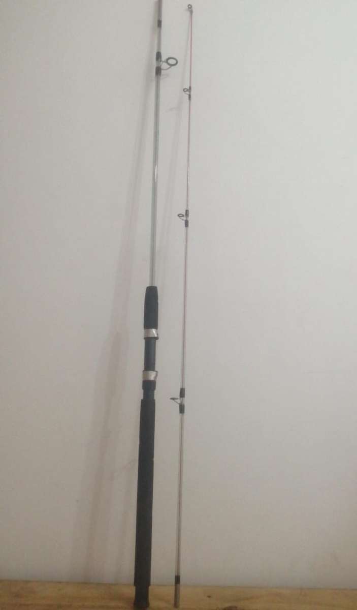 6Ft Transparent Fishing Rod, 2 Piece, with carrier bag