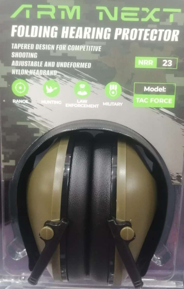 23 NRR Noise Reduction Shooting Headphone (On the Ear), Adjustable, Folding Hearing Protector