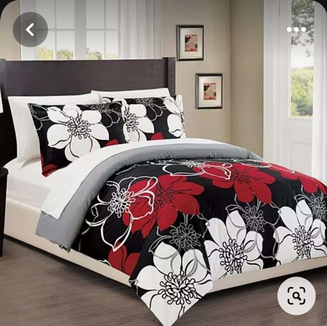 3pc King Cotton Duvet Cover set, incl 2 Std pillowcases, 1 duvet cover, Choose size King or Queen