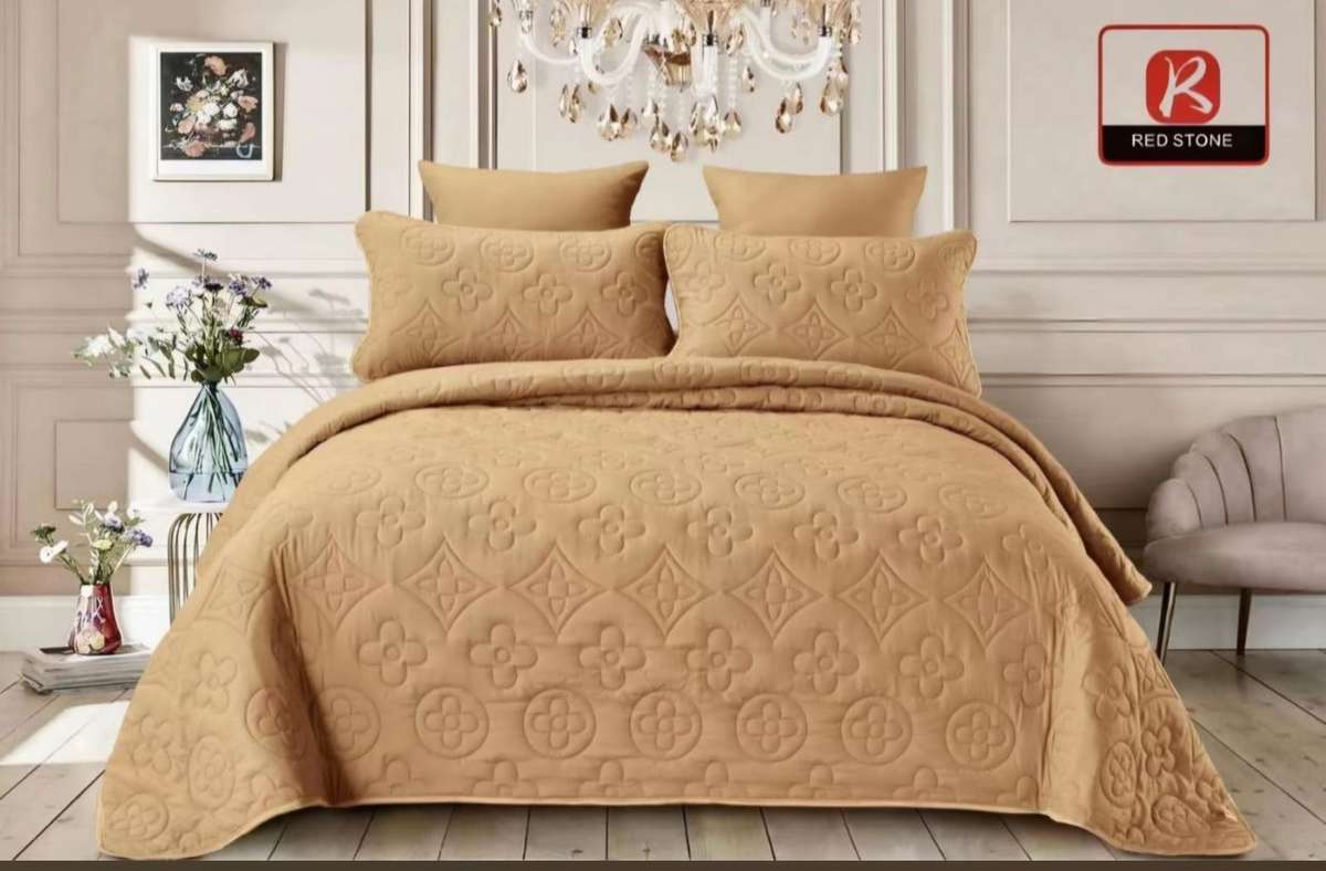 5Pcs Super King Quilt Set