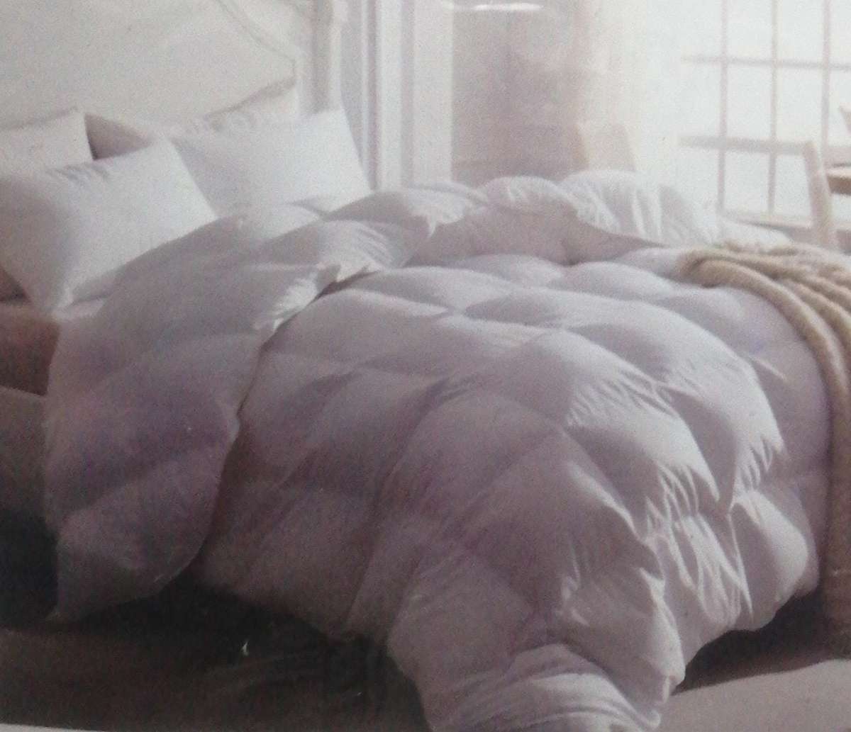 Queen Quilted Duvet Inner - Polyester fiberfill, 100% Polyester, choose Queen or Double