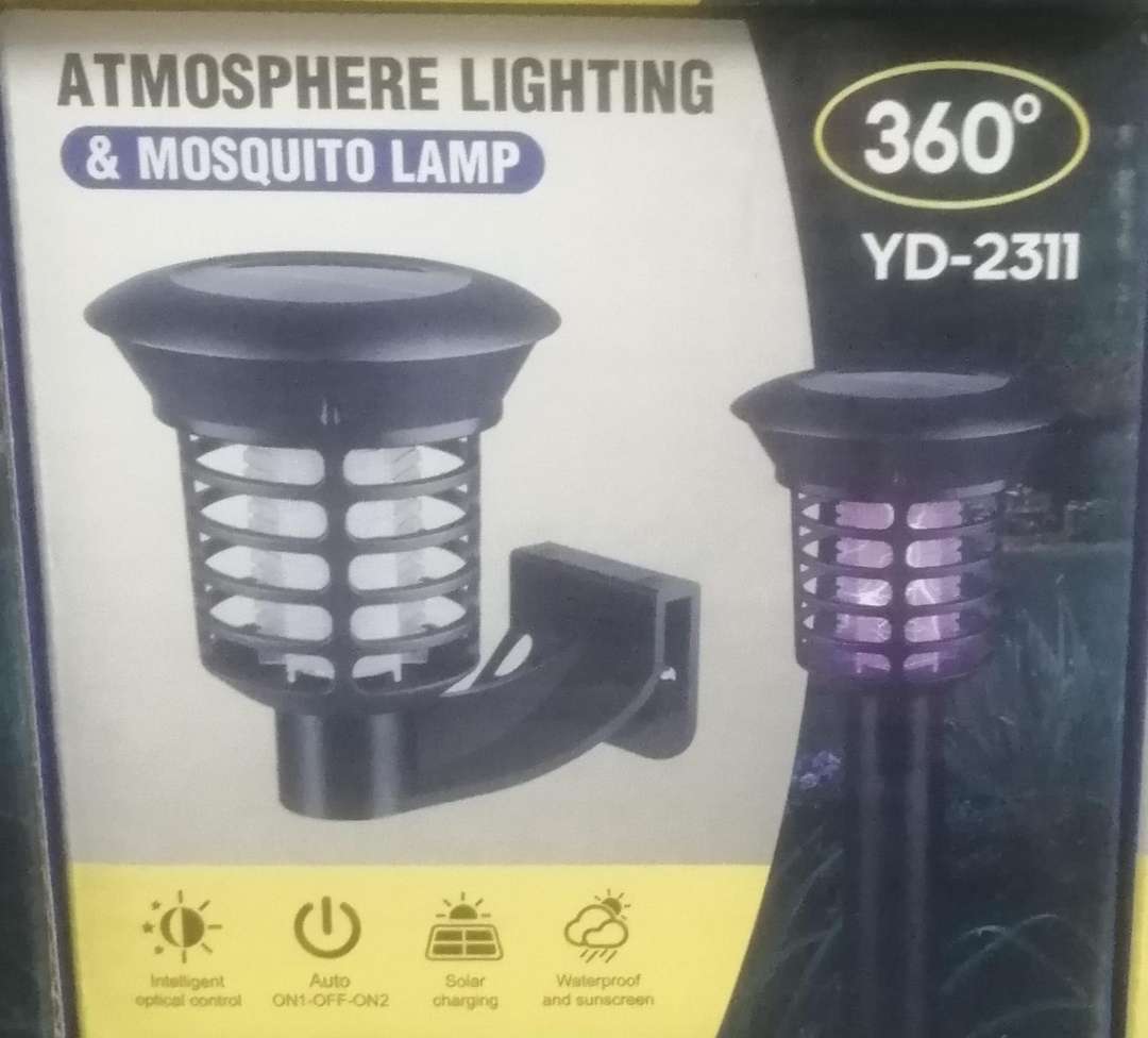 Solar Atmosphere Light and Mosquito Lamp, 360°, auto on off
