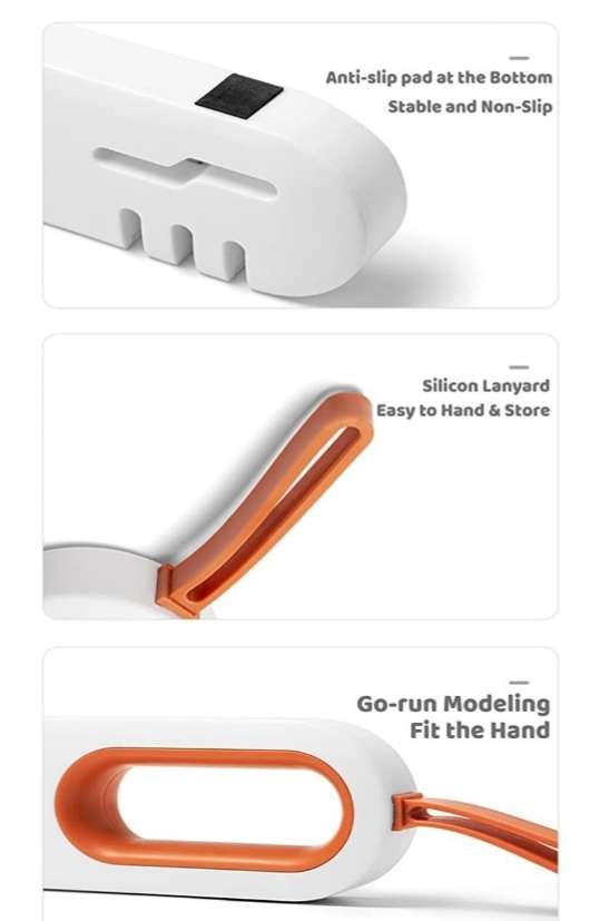 4-in-1 Multifunctional Sharpener, Fast Handheld Knife Scissors Sharpener, green, blue, or orange