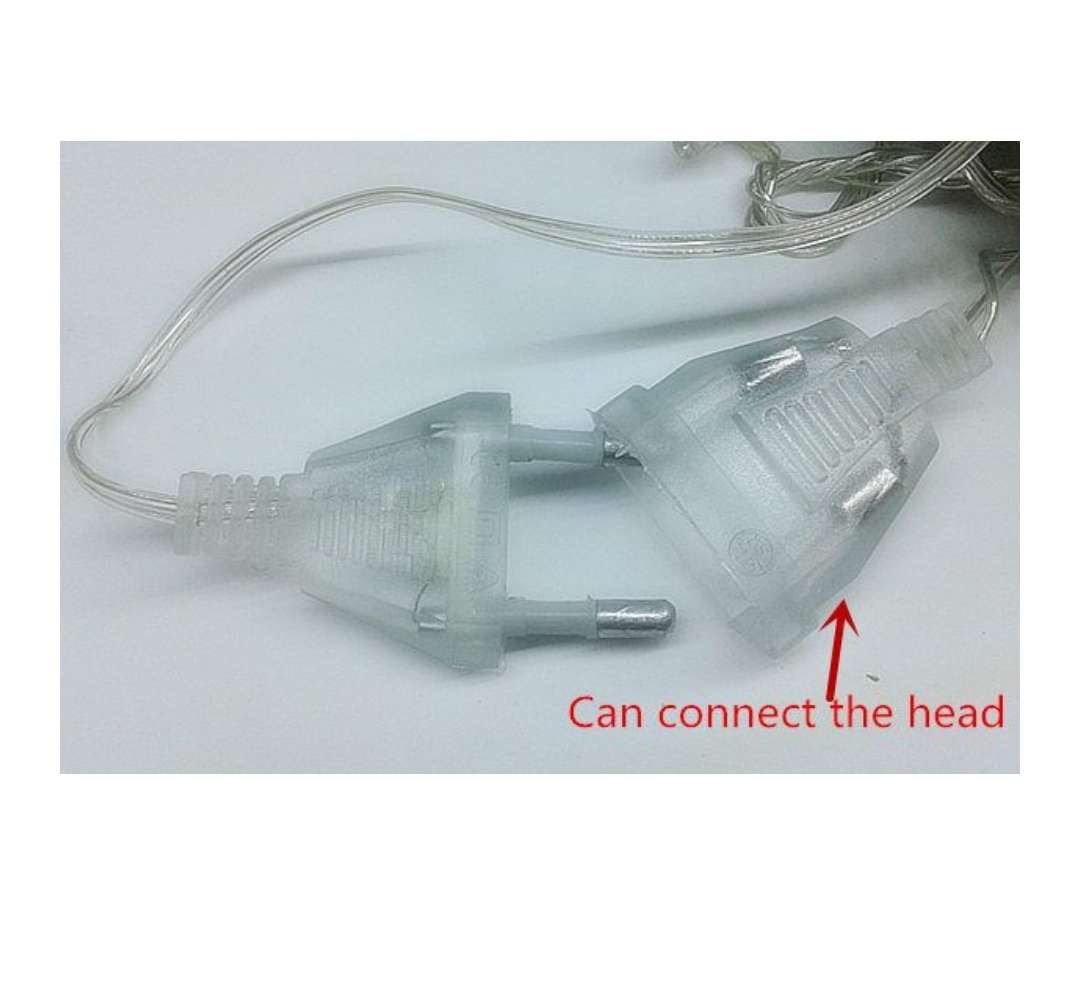 100 Bulb LED String Decorative Christmas Party Fairy Lights 10M Extendable-White