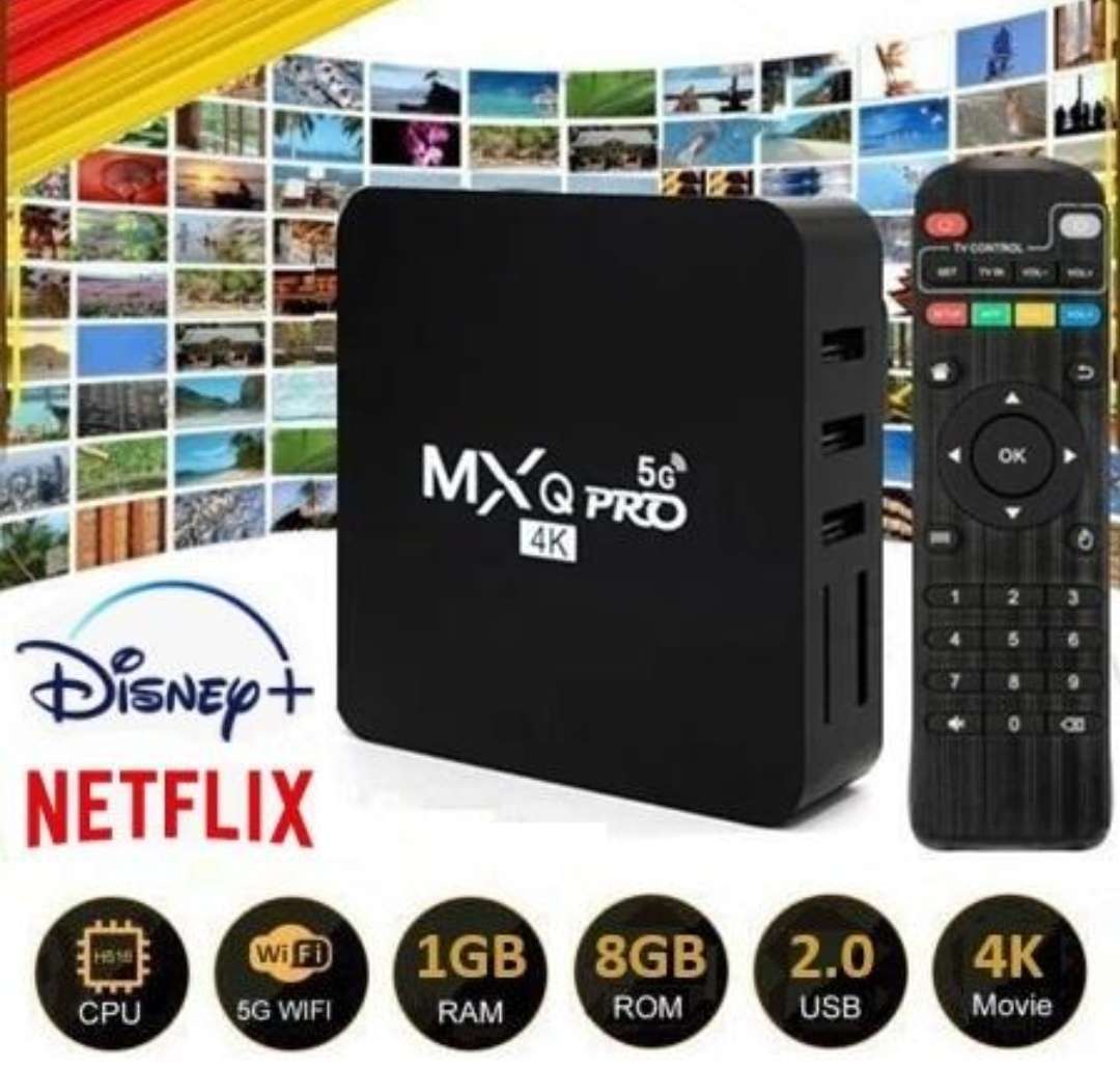 MXQ PRO Tv Box. 4K, Android 12. Supports All Local Apps