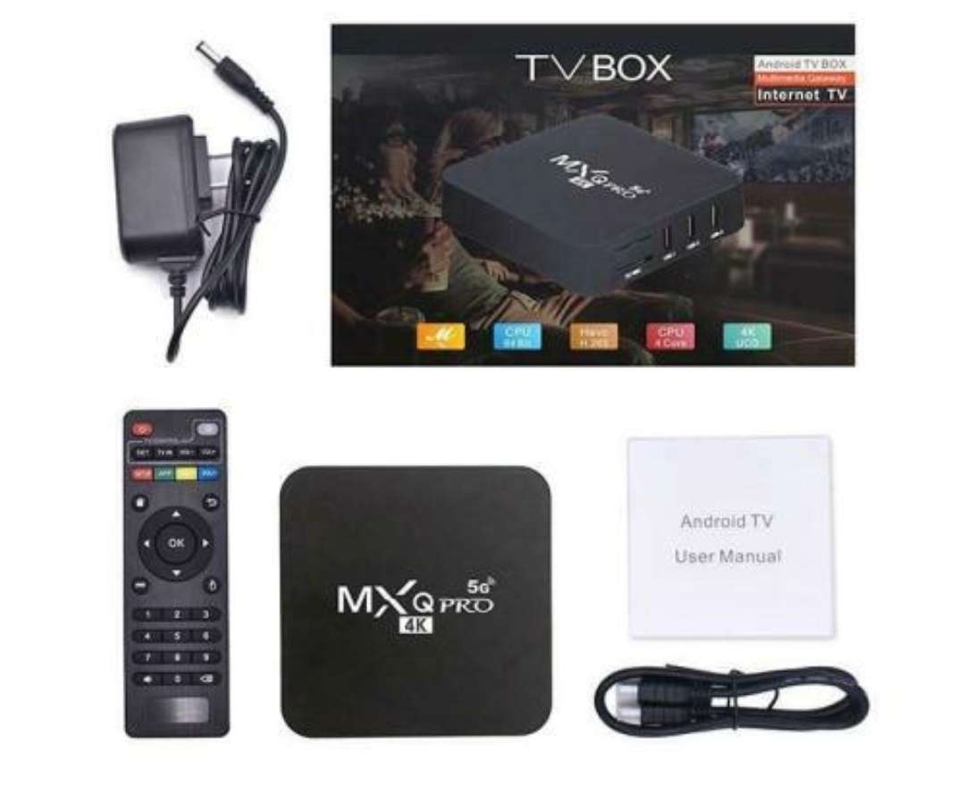 MXQ PRO Tv Box. 4K, Android 12. Supports All Local Apps