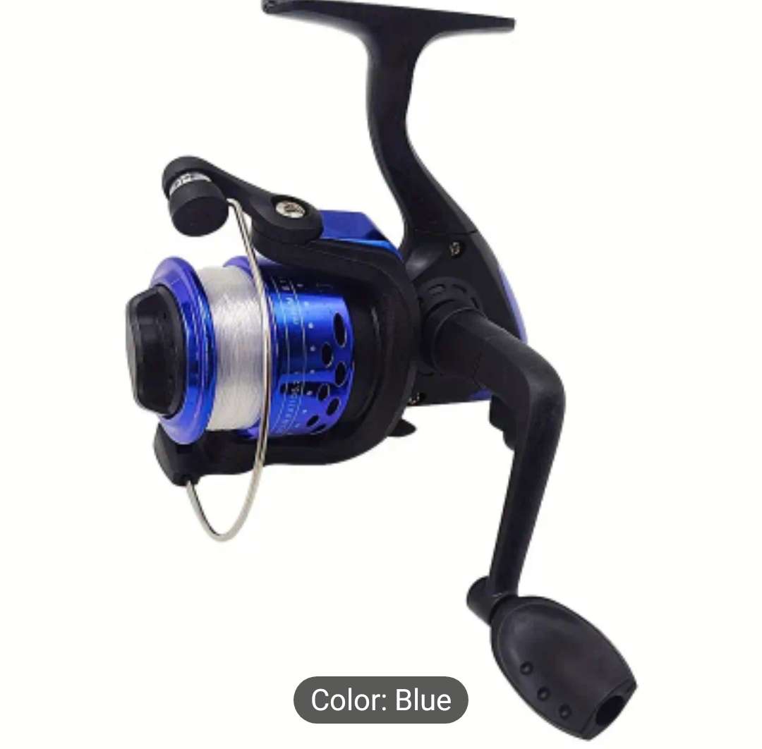 200 Series Premium Spinning Fishing Reel with Line - Smooth Drag System, Corrosion-Resistant Gear