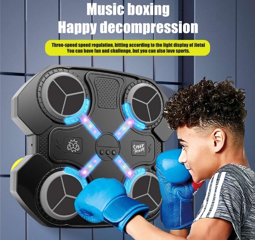 Training Equipment - Music Boxing Machine Wall Mounted Boxing Training ...