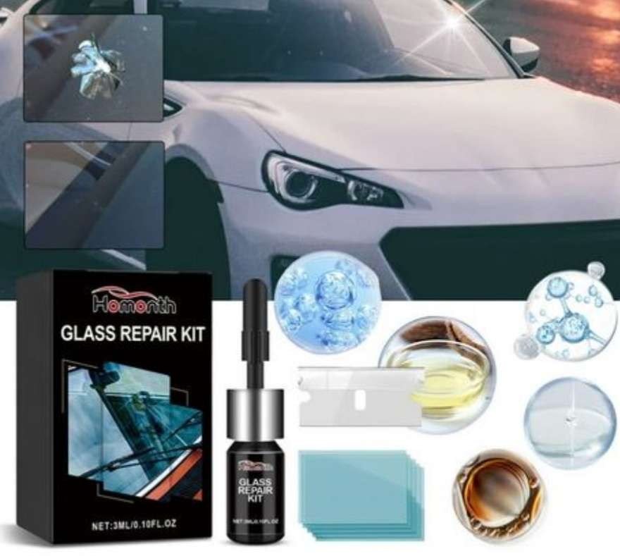Car Windshield Glass Repair Resin Kit Tools