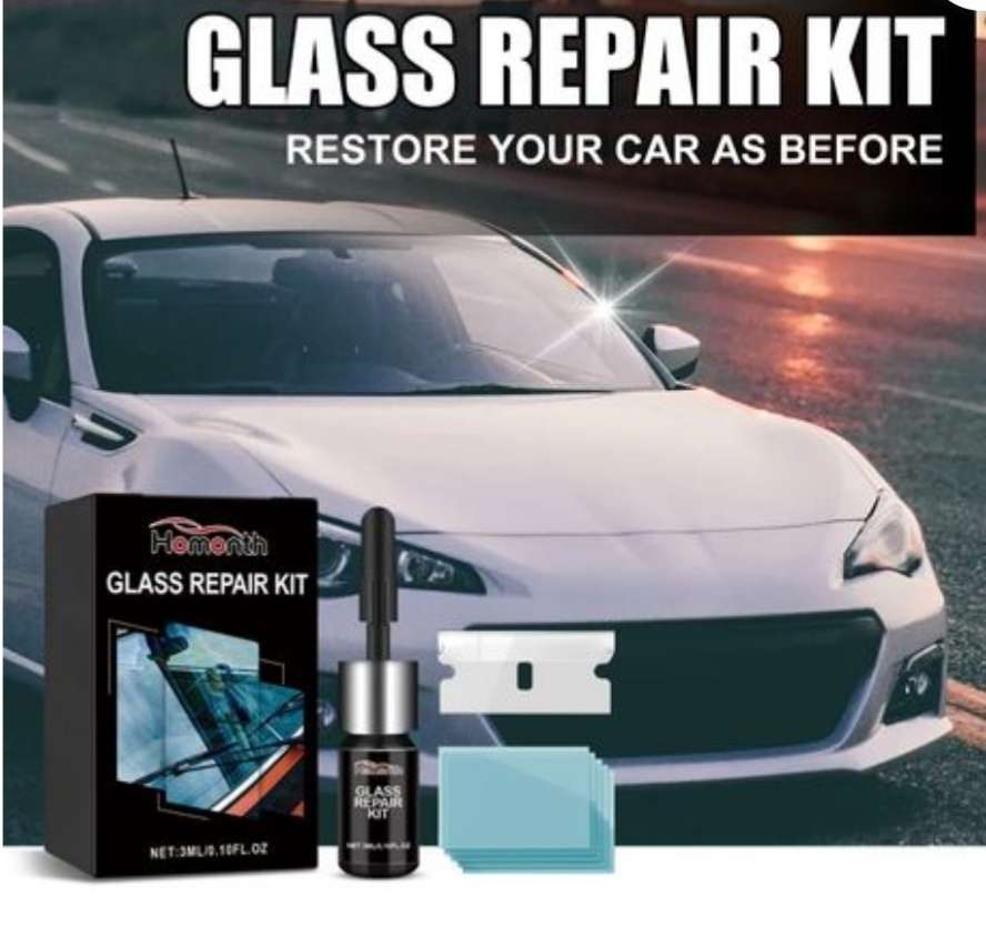 Car Windshield Glass Repair Resin Kit Tools