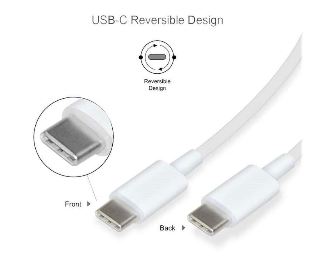 TYPE-C to TYPE-C Fast Charging Cable, Full Charging, 1M, 65W, Thicker Copper Wire,