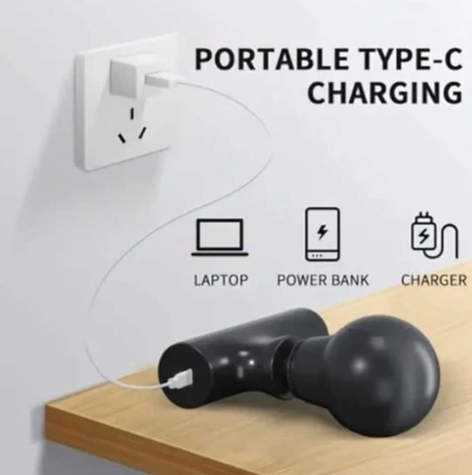 3 Speeds deep tissue muscle massager gun, for body relaxation