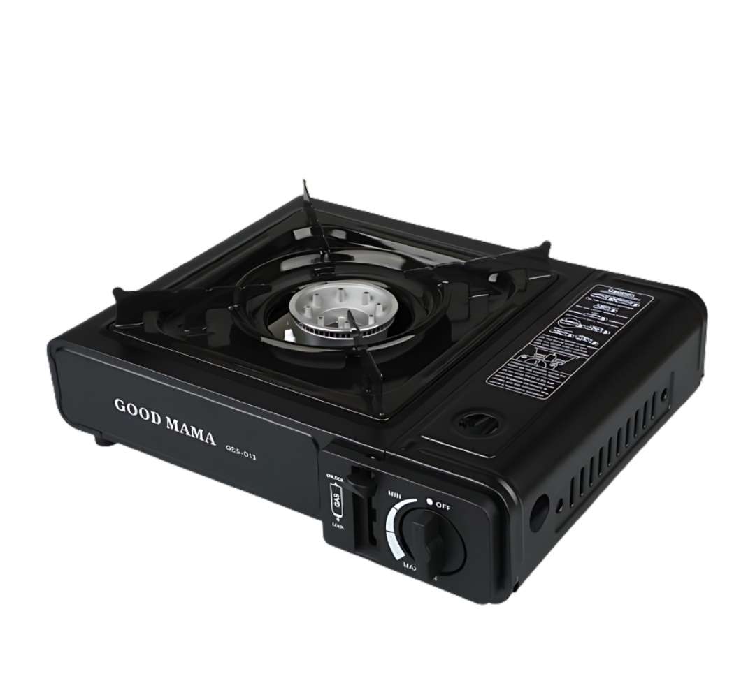 Portable Gas Stove in Carry Case, 1-Burner Butane Stove, Portable Camping Stove with Carry Case