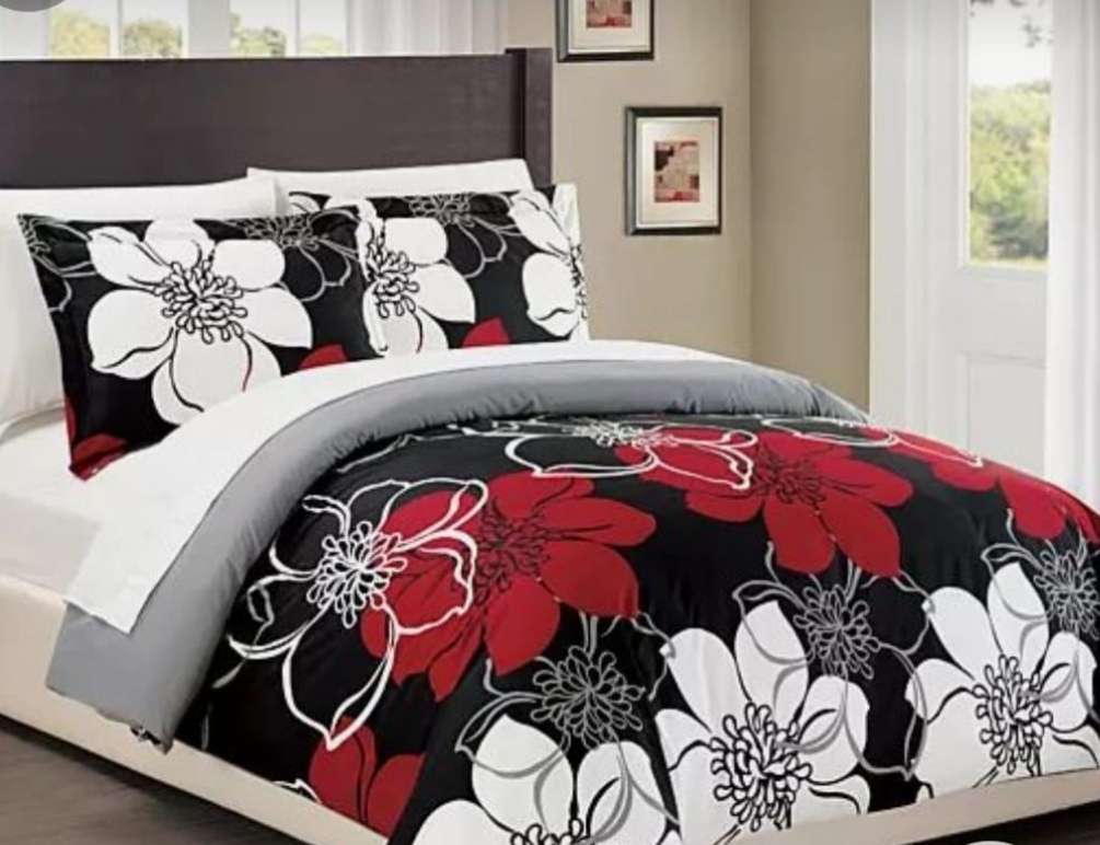 3pc King Cotton Duvet Cover set, incl 2 Std pillowcases, 1 duvet cover, Choose size King or Queen