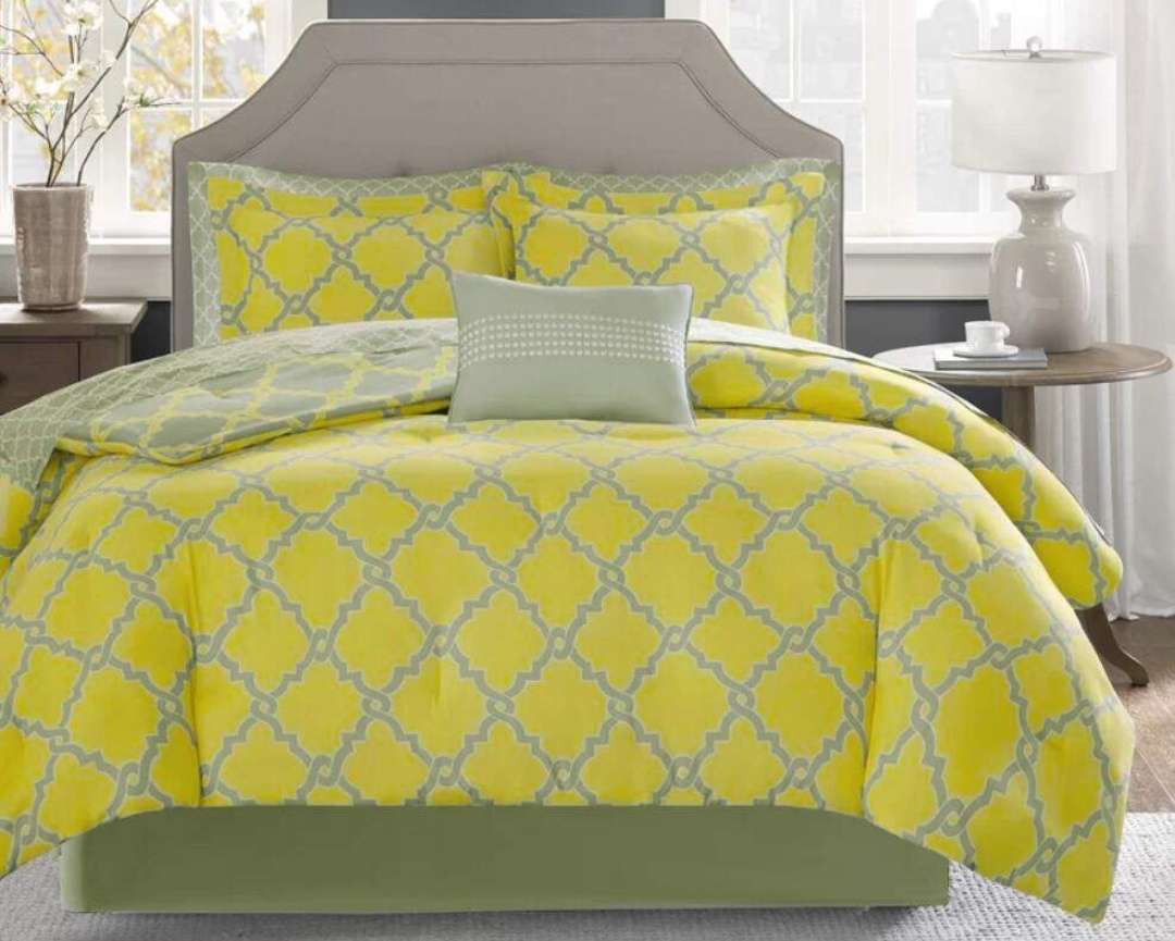 3pc Cotton King Duvet Cover set, incl 2 Std pillow cases, 1 duvet cover, also in Queen size