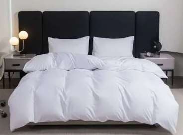 King Quilted Duvet Inner - Polyester fiberfill, Risilient Hypoallergenic, 100% Polyester